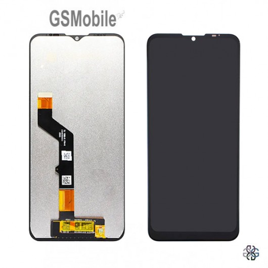 Display for Motorola Moto E7 Plus Black