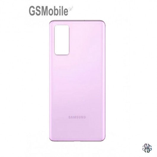 Tapa trasera Samsung S20 FE 5G Galaxy G781 Purpura