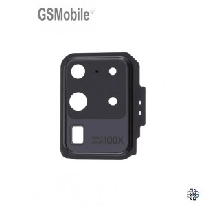 Embellecedor cámara para Samsung S20 Ultra Galaxy G988 Negro