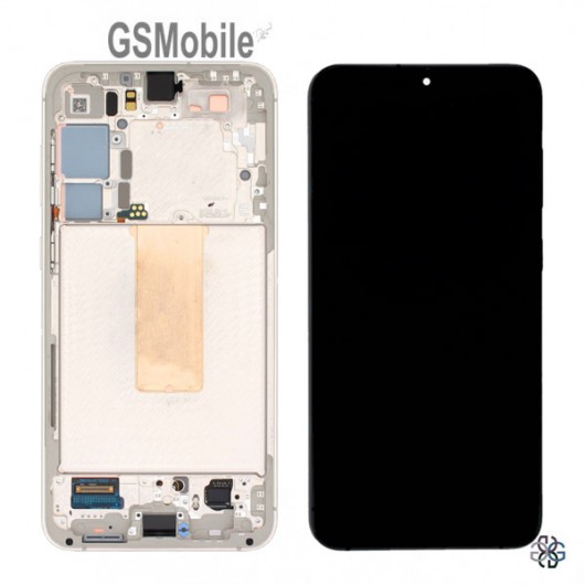 Ecrã - Display LCD Touch Samsung S23 Plus 5G Galaxy S916B Bege Original