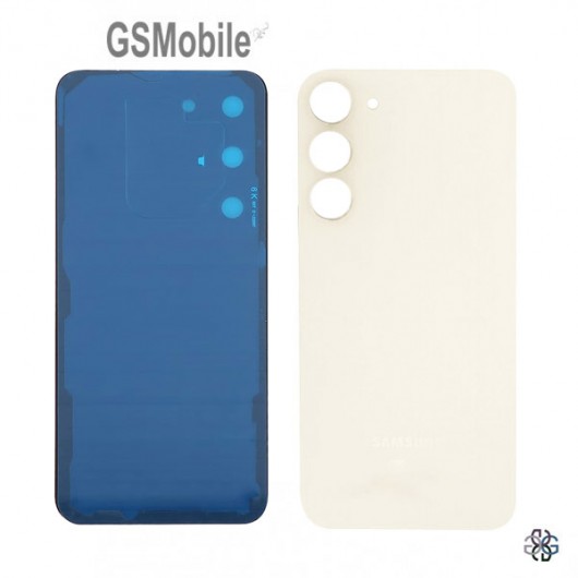 Samsung S23 Plus 5G Galaxy S916B Battery cover beige