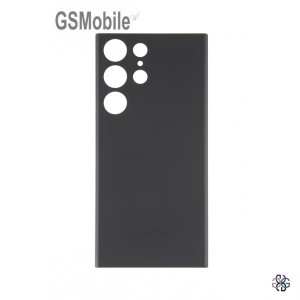 Tapa trasera para Samsung S23 Ultra 5G Galaxy S918B Negro