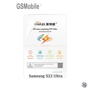 Protector pantalla TPU Samsung S23 Ultra 5G Galaxy S918B