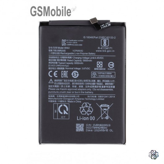 Battery for Xiaomi Redmi 9T