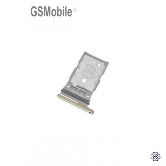 Bandeja SIM para Samsung S23 Ultra 5G Galaxy S918B Beige