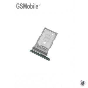 Bandeja SIM para Samsung S23 Ultra 5G Galaxy S918B Verde