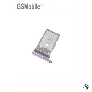 Bandeja SIM para Samsung S23 Ultra 5G Galaxy S918B Purpura