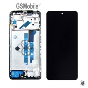 Pantalla completa con marco para Xiaomi Redmi Note 12 Pro 4G Negro Original