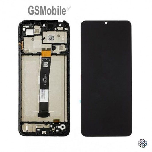 Full LCD Display for Xiaomi Redmi 12c Black