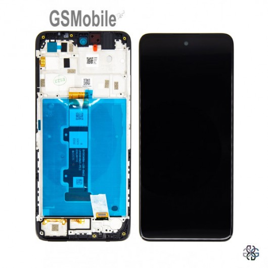 Full LCD Display for Motorola Moto G22 Black Original