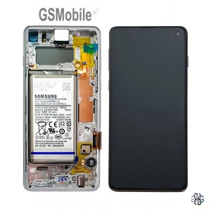 Display for Samsung S10 Galaxy G973F Silver - Original