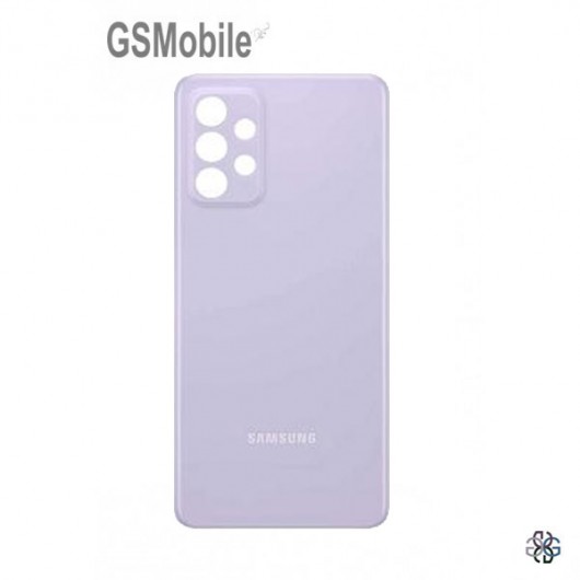 Tapa trasera para Samsung A52 5G Galaxy A526 Púrpura