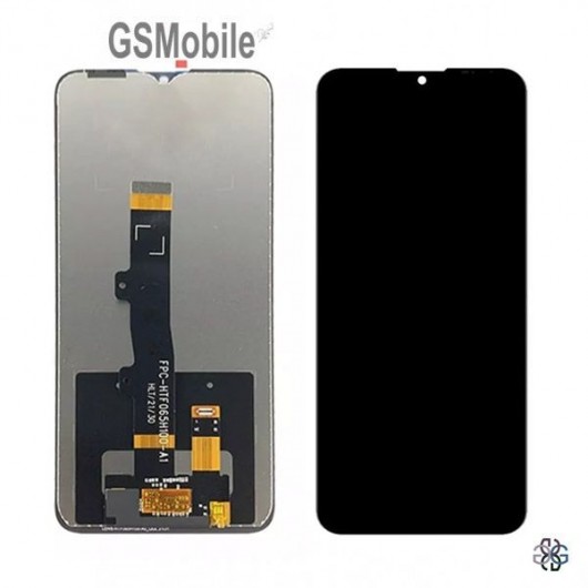 Display for Motorola Moto E7 Black