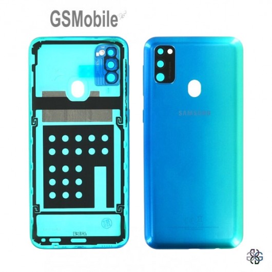 Tapa trasera Samsung M30s Galaxy M307F azul zafiro Original