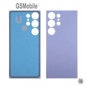 Tapa trasera para Samsung S24 Ultra 5G Galaxy S928B Morado