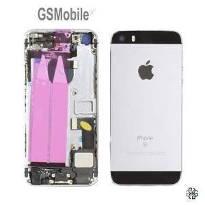 Chasis Completo iPhone SE Negro - piezas de repuestos para telefonos moviles iPhone