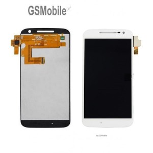 Display for Motorola Moto G4 White