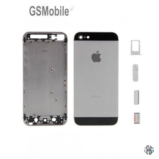 Chassis para iPhone 5S Preto - componentes originais iphone