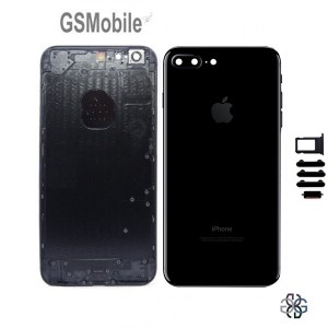 Back cover chassis for iPhone 7G Plus Black - original spare parts sale for iPhone