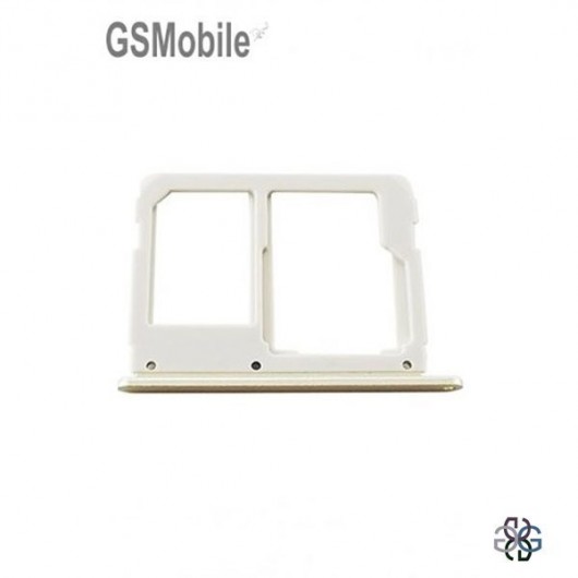 Samsung A5 2016 Galaxy A510F Sim / SD Card Tray gold