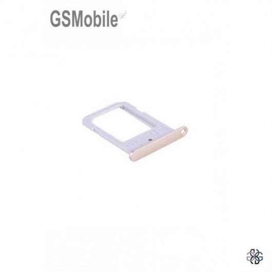 Samsung S6 Edge Galaxy G925F Sim Card tray - gold