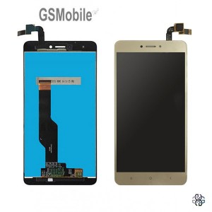 Ecrã - Display LCD Touch Xiaomi Redmi Note 4x Dourado