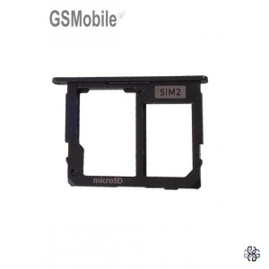 Bandeja SIM 2 + Bandeja MicroSD Samsung J5 2017 Galaxy J530F Negro