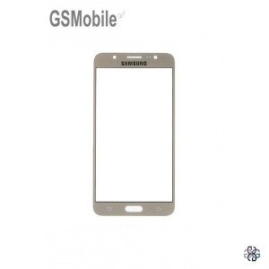 Cristal pantalla para Samsung J7 2016 Galaxy J710F Dorado