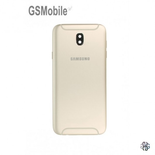 Tapa trasera Samsung J7 2017 Galaxy J730F Dorado Original