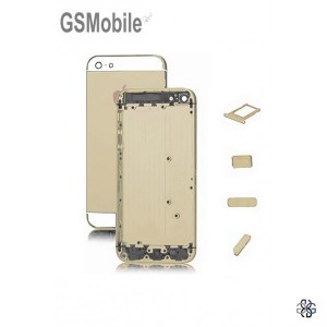 Chasis iPhone 5G Sin piezas Dorado - repuestos originales para iPhone