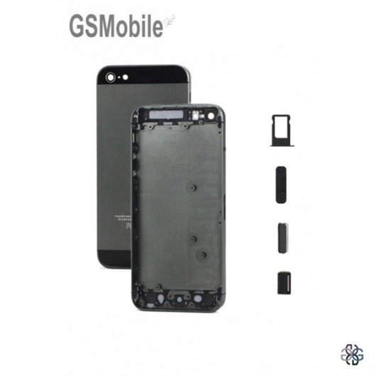 Chassis for iPhone 5G Black - spare parts for Iphone mobile