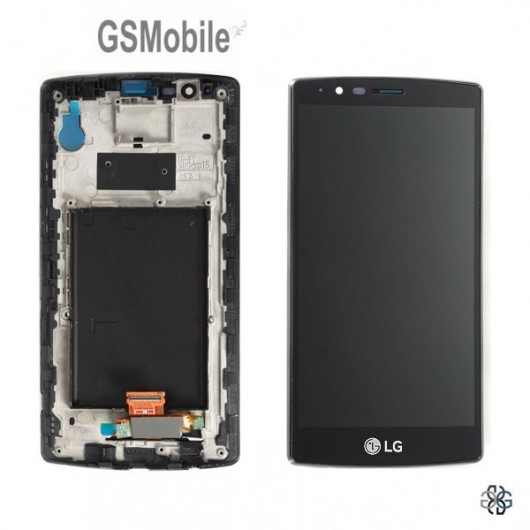 Ecrã - Display LCD Touch com frame LG G4 H815 Preto