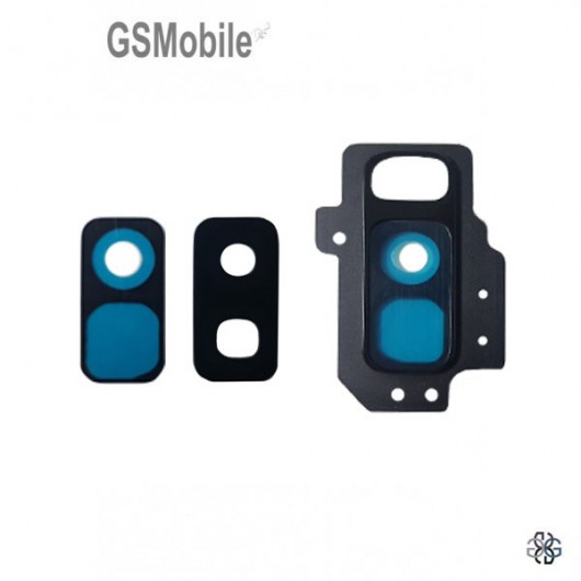 Cristal cámara Samsung S9 Plus Galaxy G965F Negro - componentes para samsung s9 plus galaxy g965f