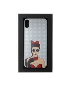 Funda para iPhone XR Pin Up Azul