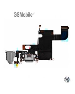 Flex conector de carga iPhone 6G Gris
