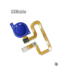 Flex Lector Huella para Huawei Y7 2018 Azul