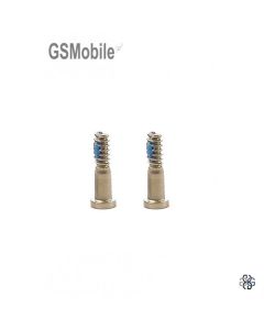 Juego de 2 tornillos externos iPhone 7 Dorado