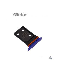 Carrellino SIM per Oppo Find X2 Neo Blu