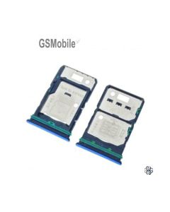 SIM and SD Card Tray for Oppo Find X5 Lite Blue