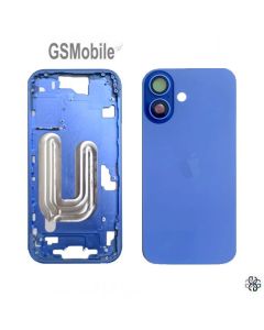 Châssis Intermédiaire avec Coque Arrière pour iPhone 17 Bleu
