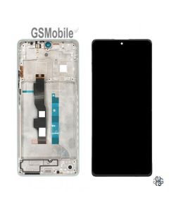 Ecrã Completo Original com Frame para Xiaomi Redmi Note 13 5G - Verde