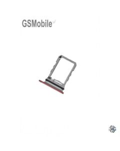 Bandeja do cartão SIM para Samsung Z Flip7 5G Galaxy F766B Vermelho