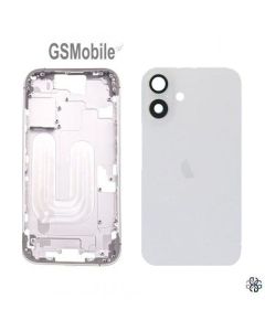 Carcasa intermedia con tapa trasera para iPhone 17 Blanco