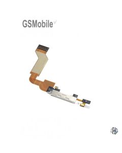 Flex de carga iPhone 4S Blanco