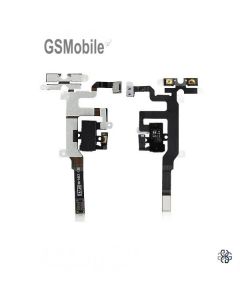 Flex volumen & Audio Jack iPhone 4S Negro