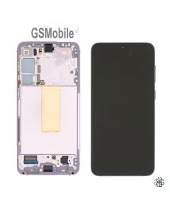 Ecr&atilde; com Moldura para Samsung S23 Plus 5G Galaxy S916B Roxo Original