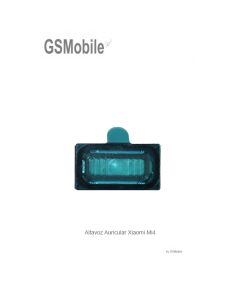 Altavoz auricular Xiaomi Mi3