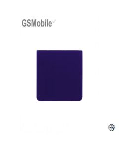 Tampa traseira inferior para Samsung Flip7 5G Galaxy Z F766B Azul
