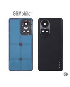 Tampa Traseira com Lente da Câmara para Oppo Reno10 Pro 5G CPH2525 – Preto