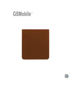 Tampa traseira inferior para Samsung Flip7 5G Galaxy Z F766B Vermelho